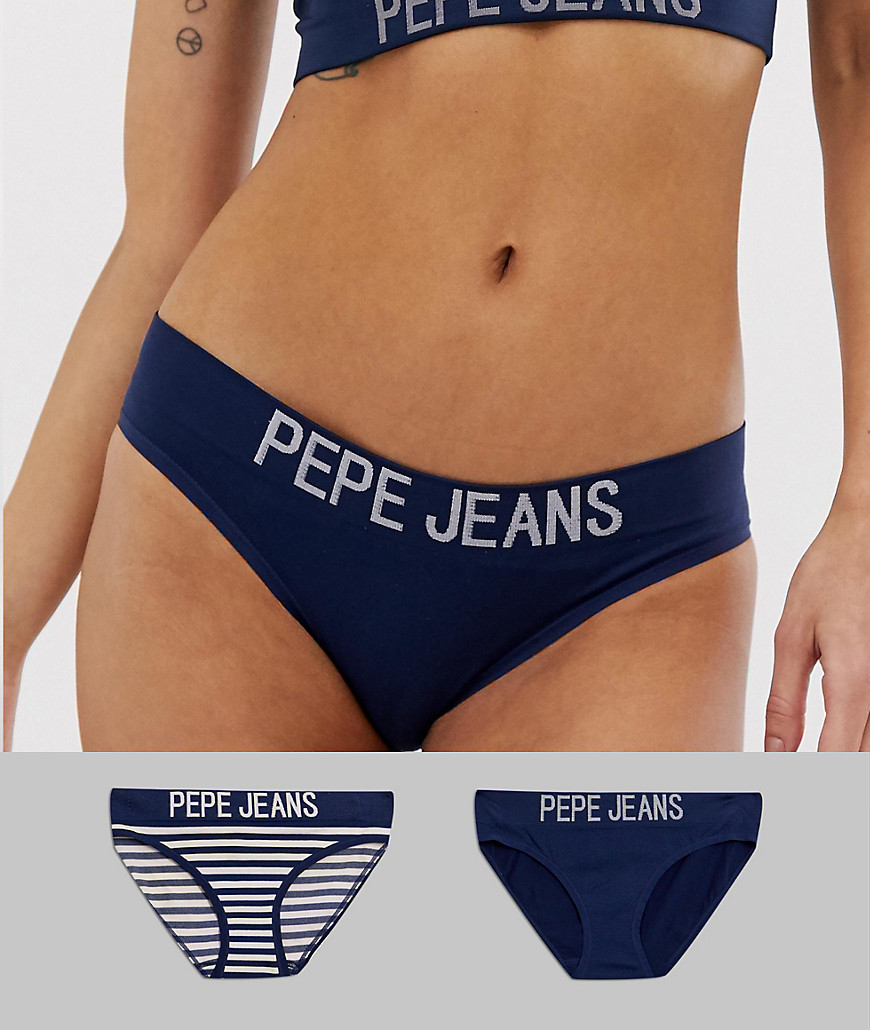 Pepe Jeans seamless 2 pack halle briefs