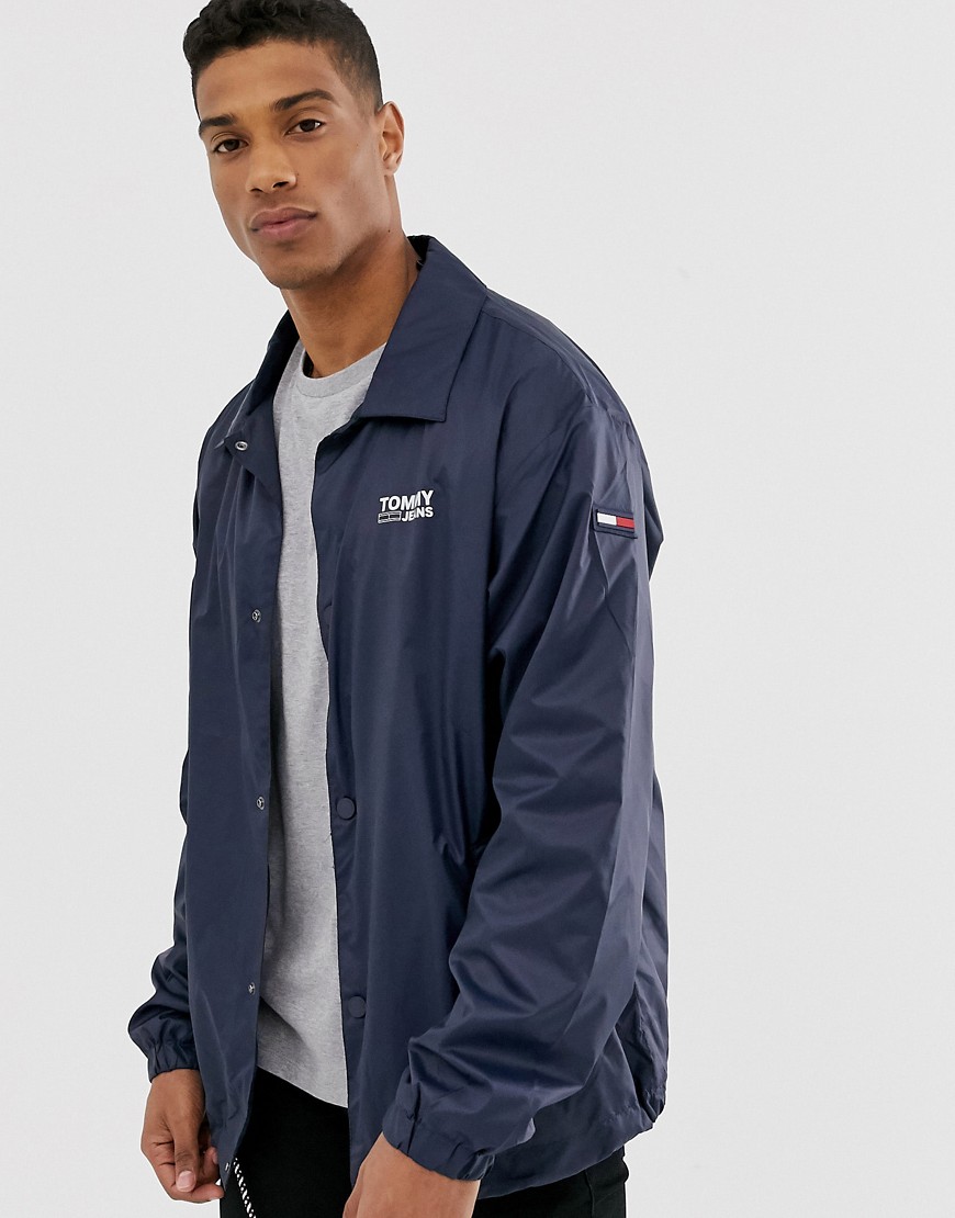 Tommy Jeans solid coach jacket