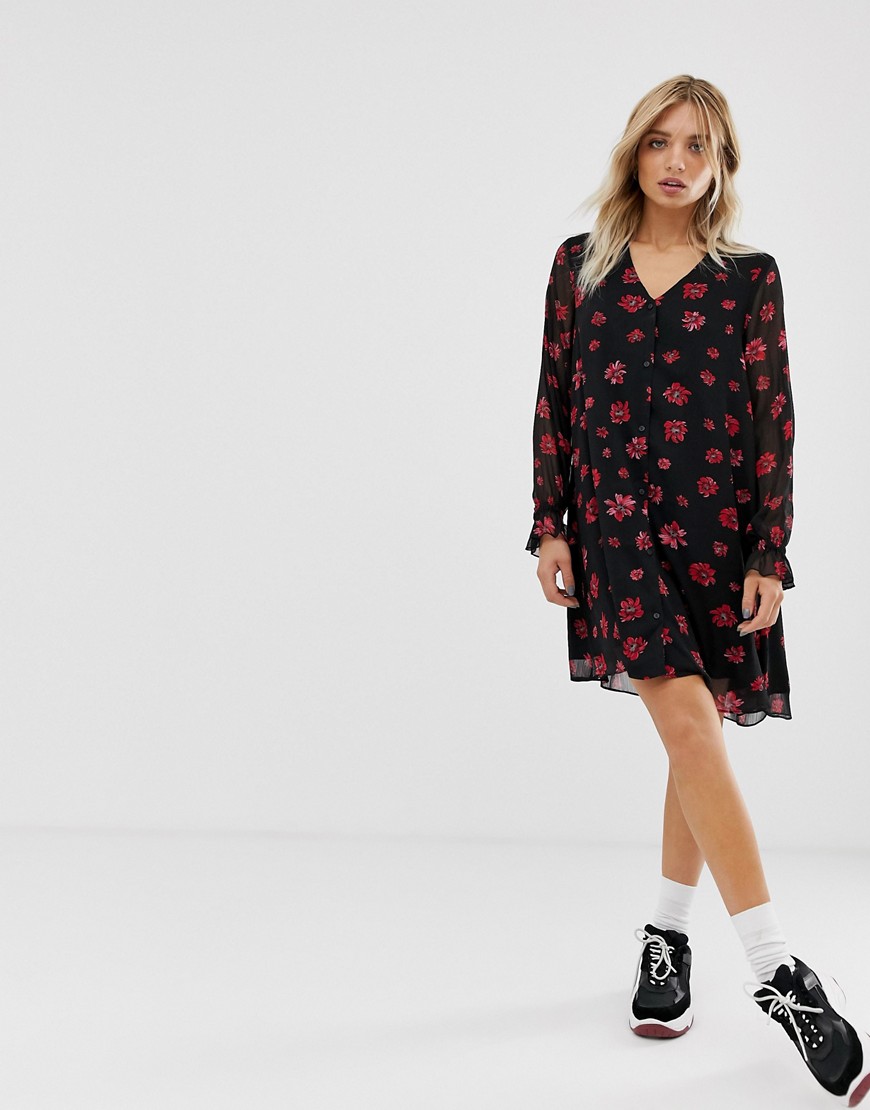 Moves By Minimum floral swing dress
