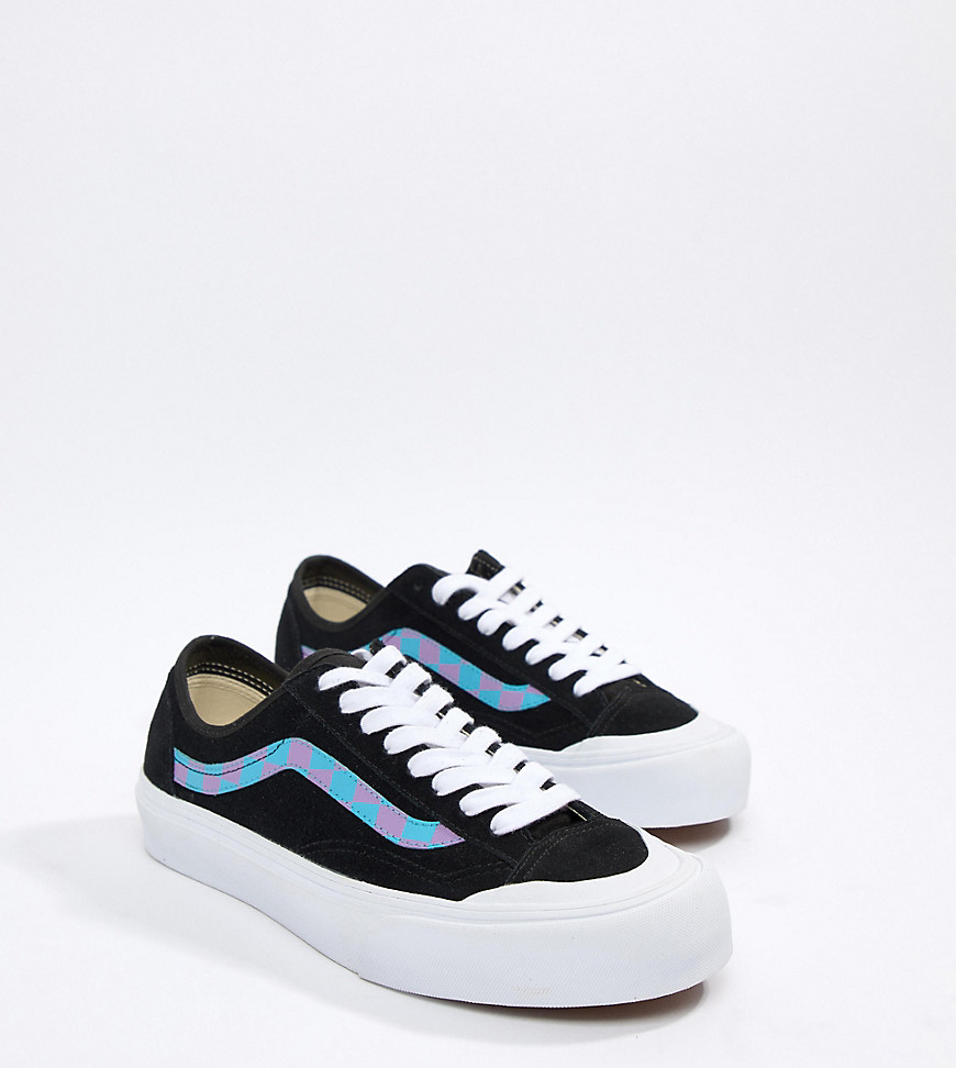 Vans Style 36 trainers in black Exclusive at ASOS