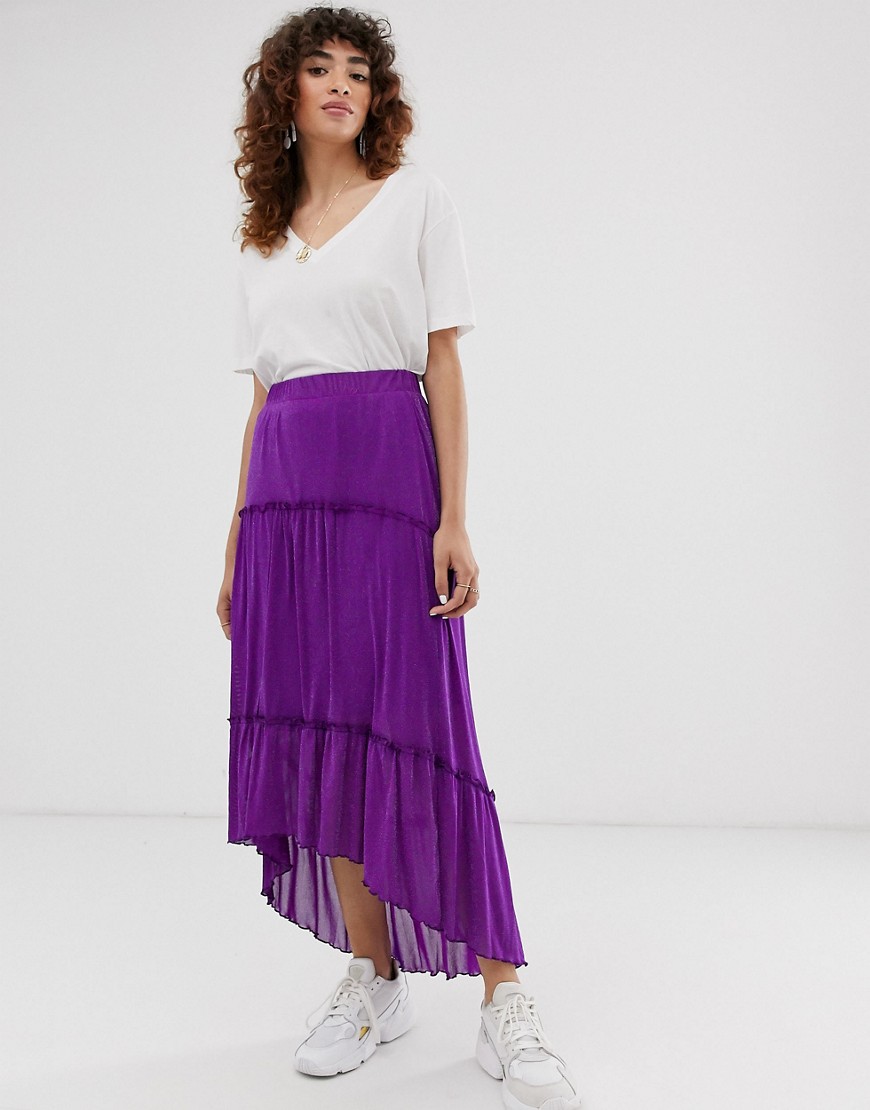 Moves By Minimum tiered maxi skirt