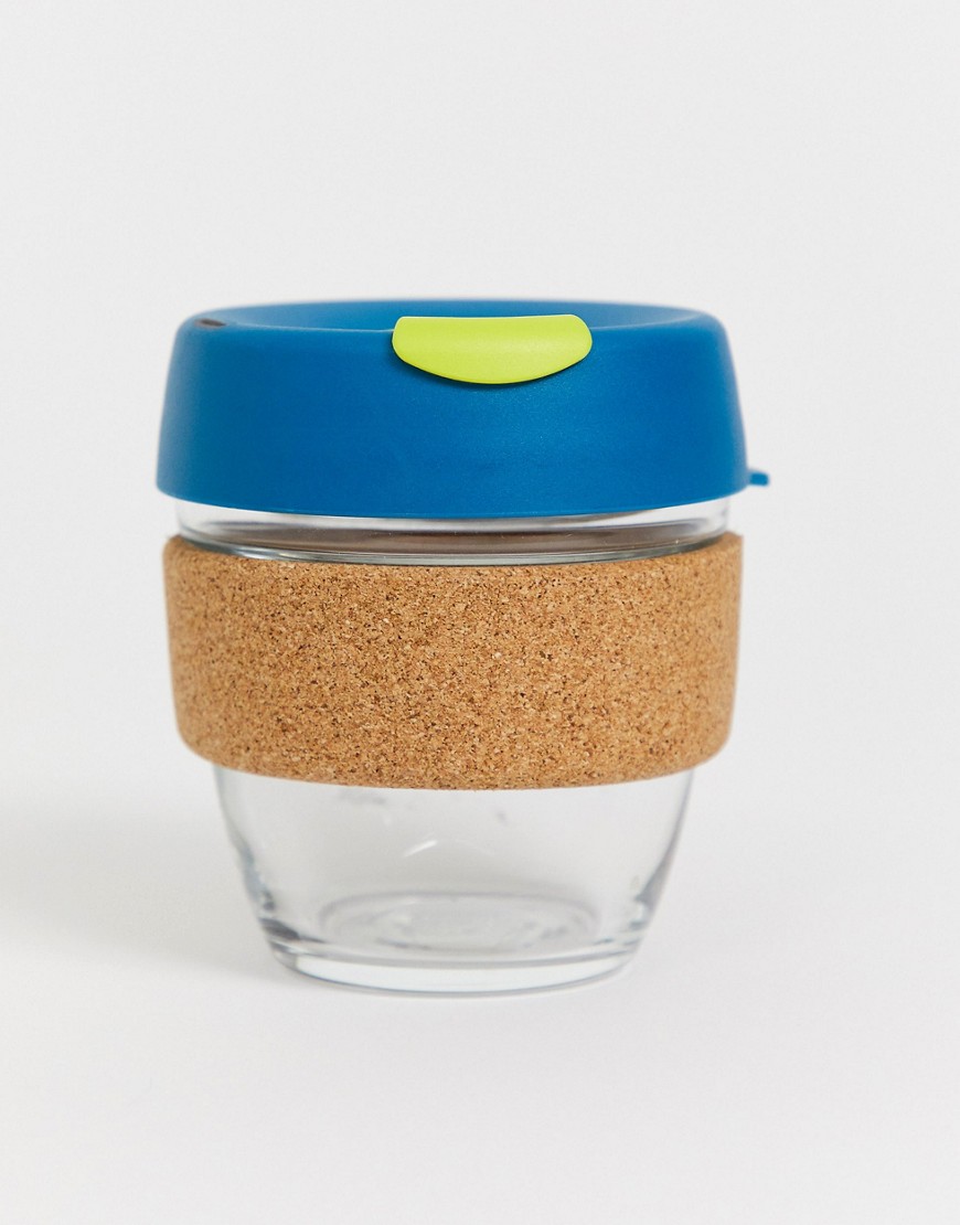 KeepCup Brew Glass Reusable Cup With Cork Band 8oz