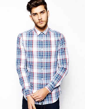 United Colors Of Benetton Check Shirt With Wash