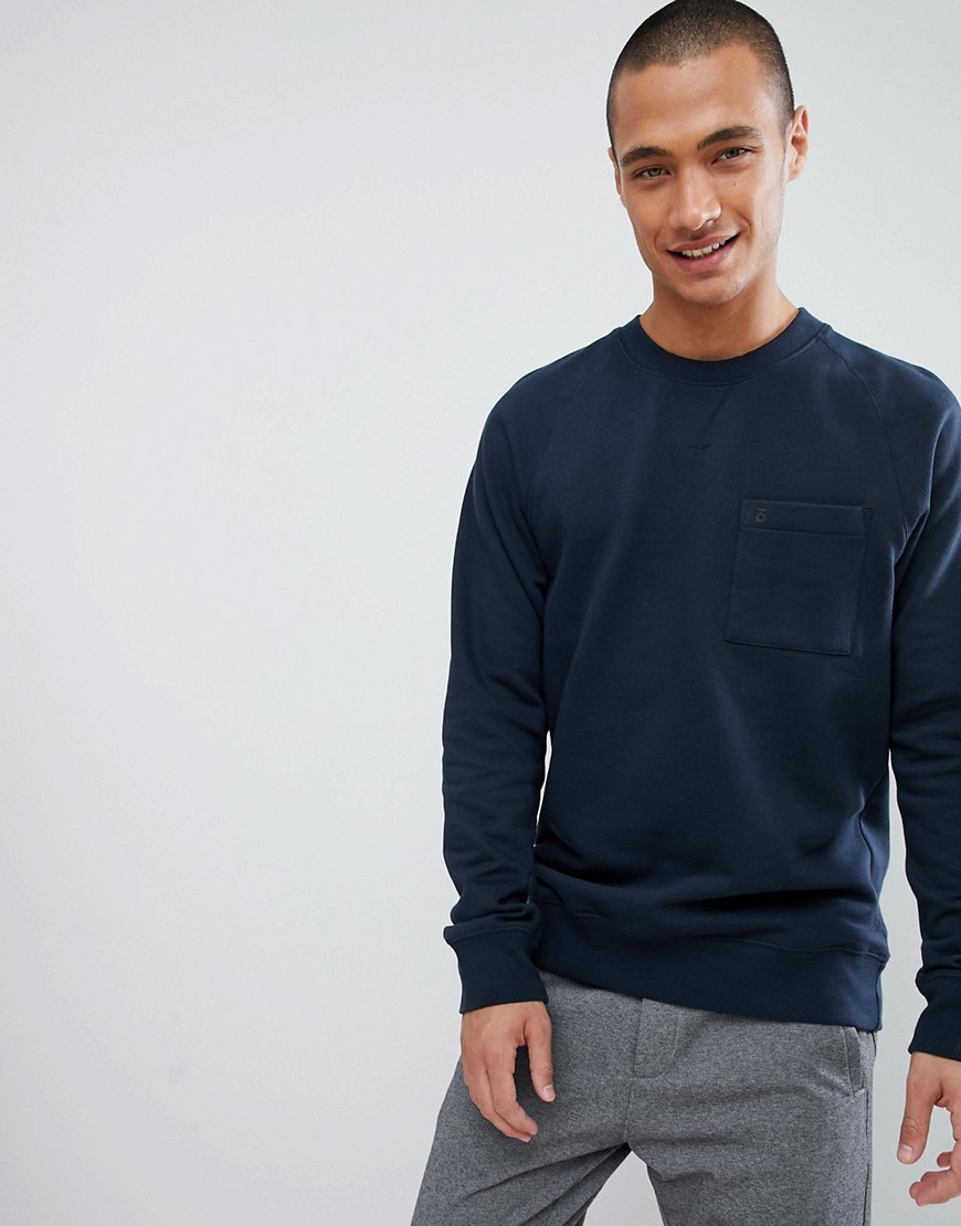 FoR Sweatshirt With Detail In Navy