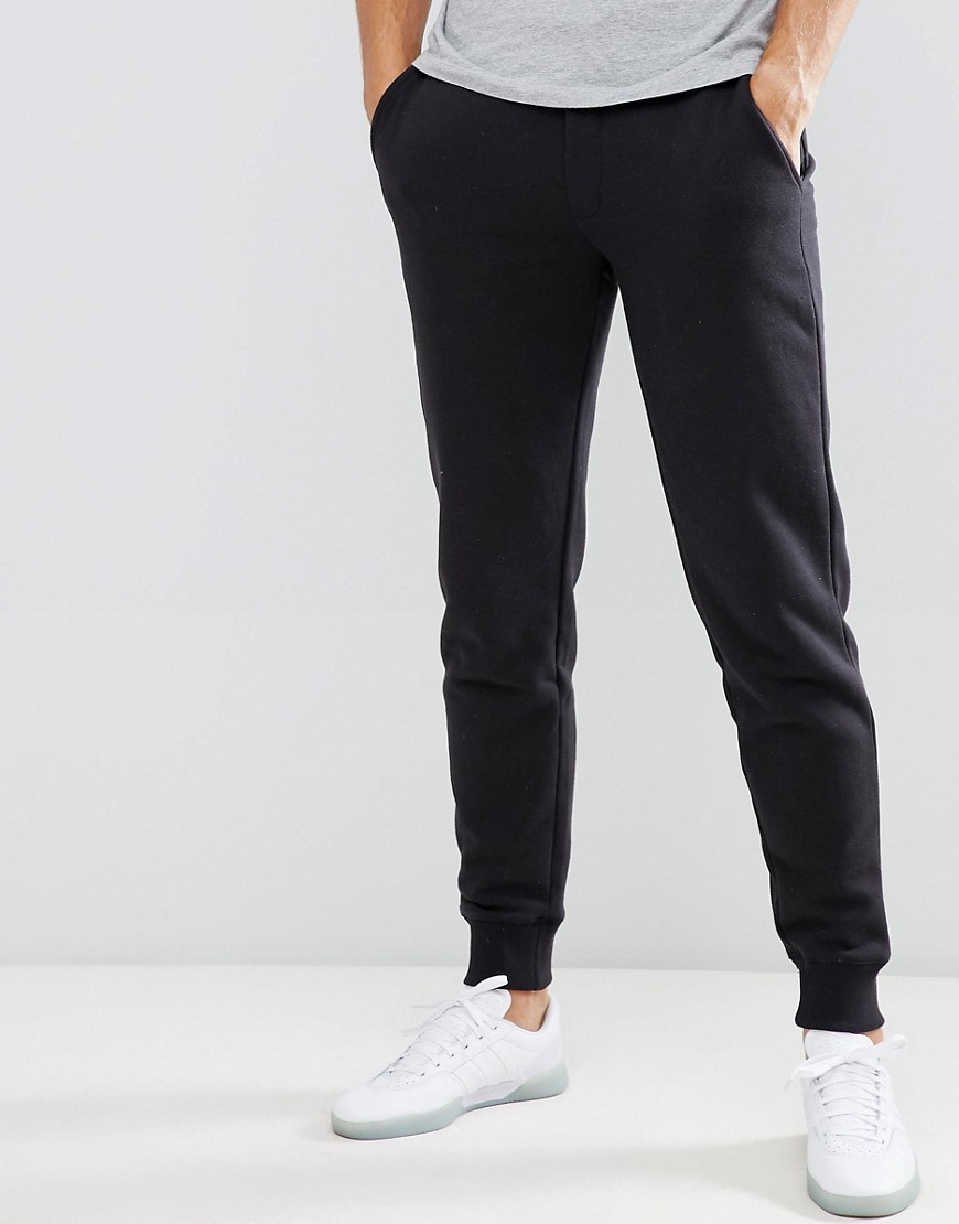 French Connection Essentials jogger in slim fit in black