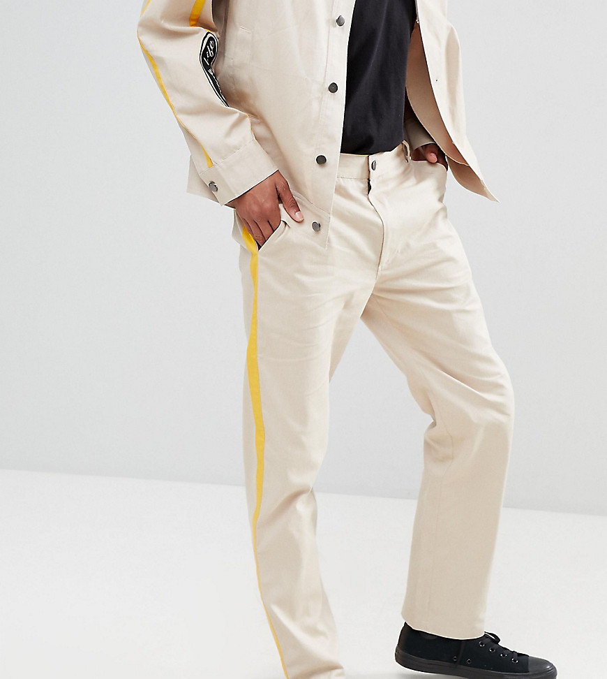 Sacred Hawk trousers with side stripe