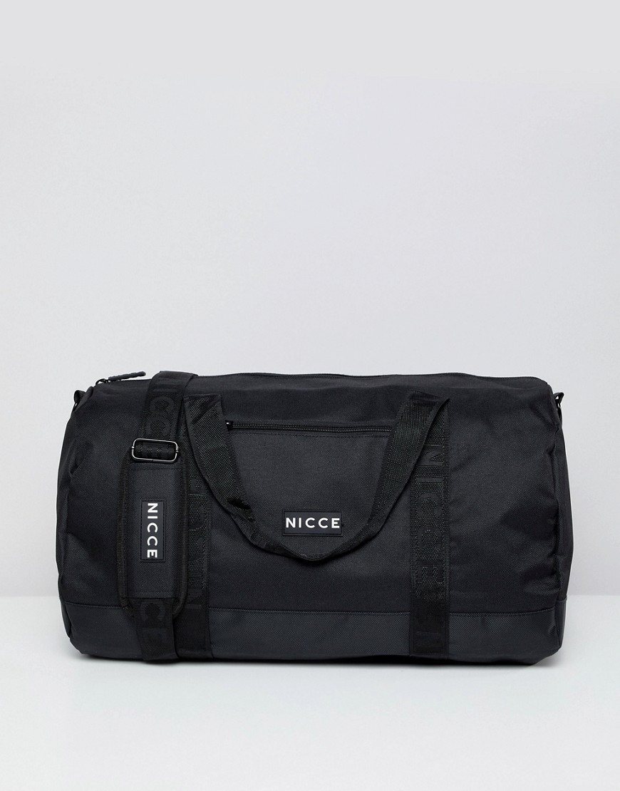 Nicce holdall in black