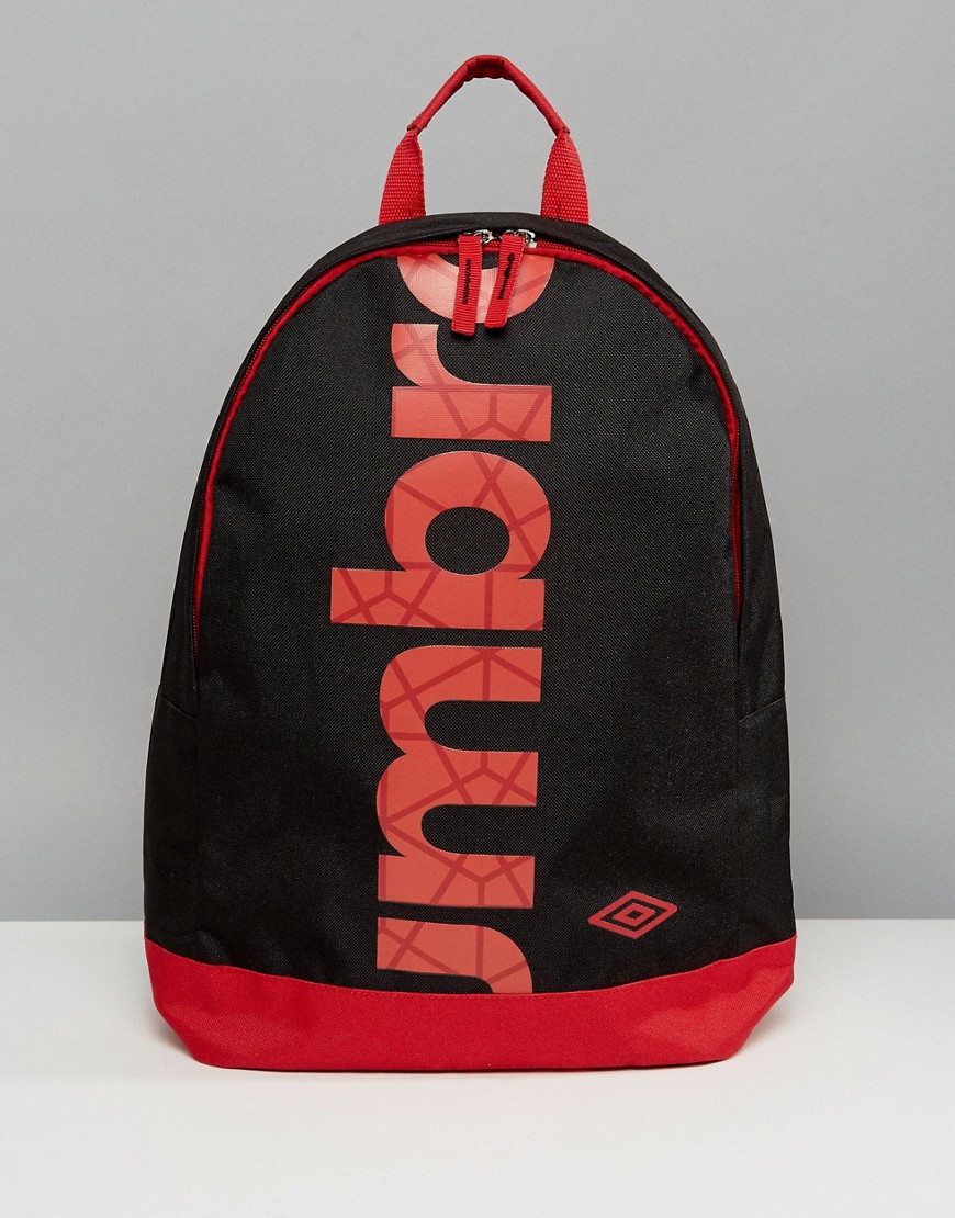 Umbro Logo Backpack - Black