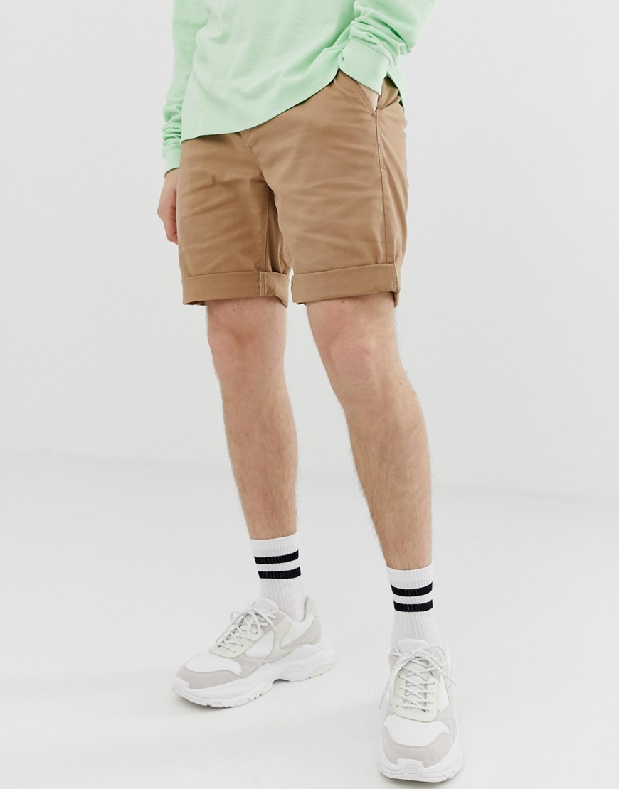 Tommy Jeans essential chino short in tan