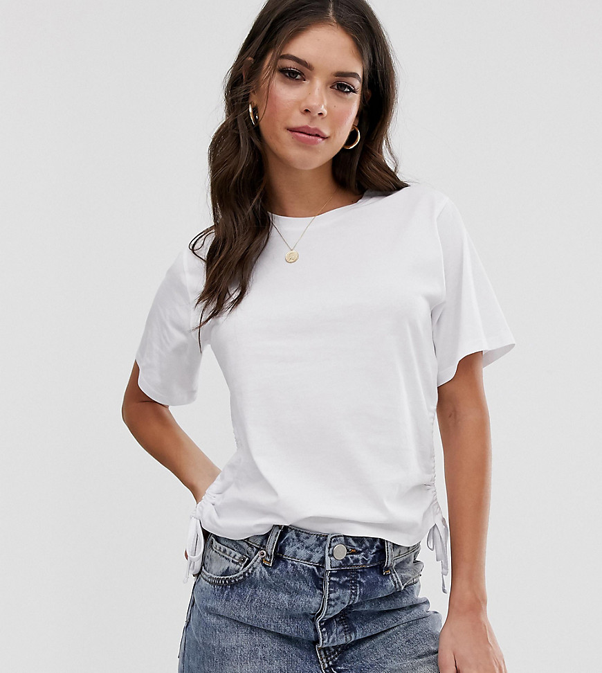 ASOS DESIGN Tall t-shirt with ruched side