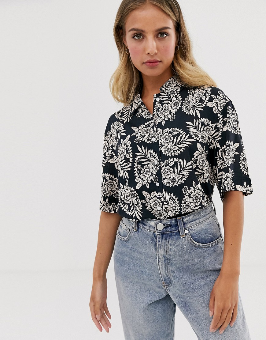 The East Order Marlow floral print shirt