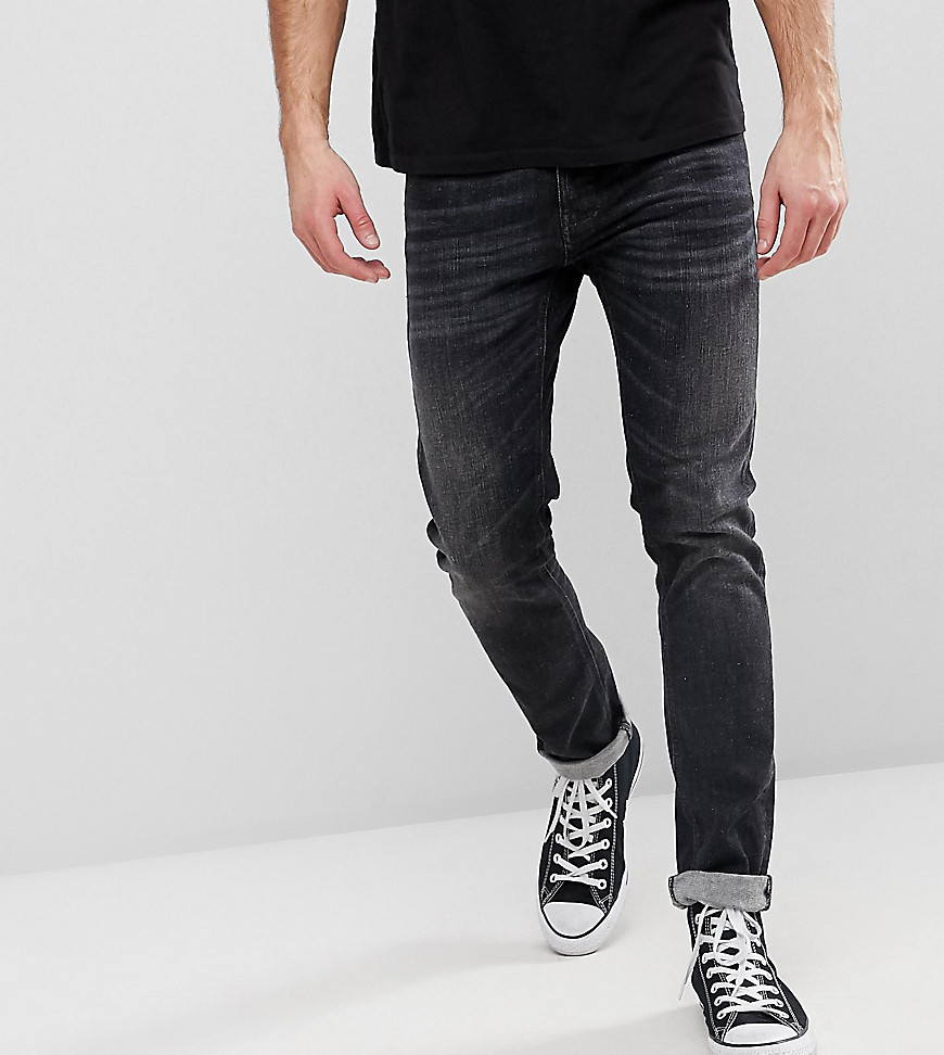 Nudie Jeans Co Tight Terry Jeans Black Streets Wash - Black streets