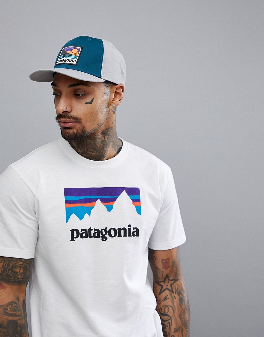 Patagonia Up & Out Roger That Baseball Cap in Blue - Big sur blue
