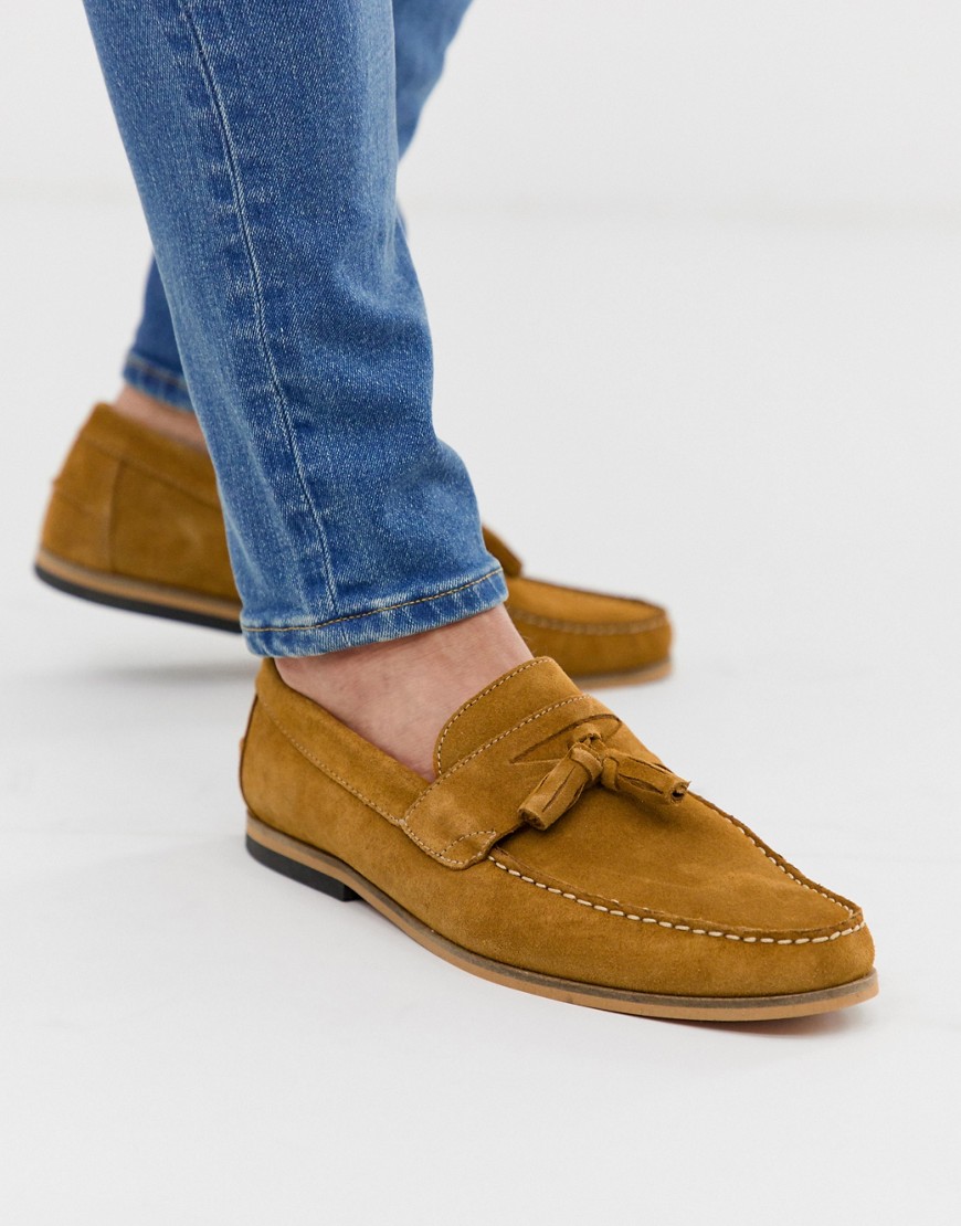River Island loafer in tan
