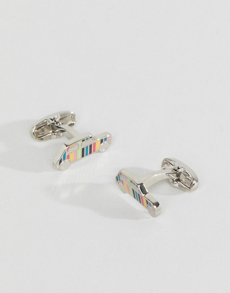 Paul Smith Classic Stripe Mini Cufflinks - 96
