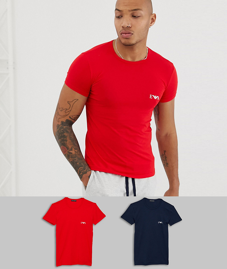 red emporio armani t shirt