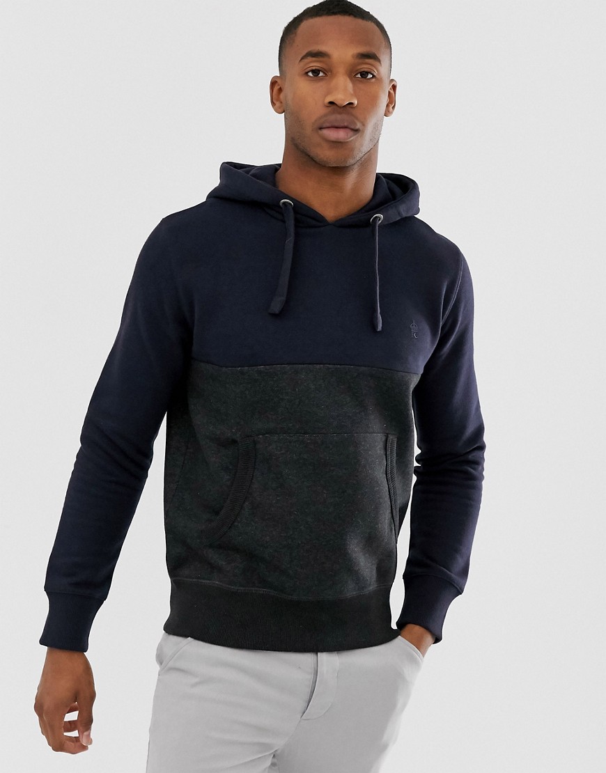 French Connection overhead block colour hoodie