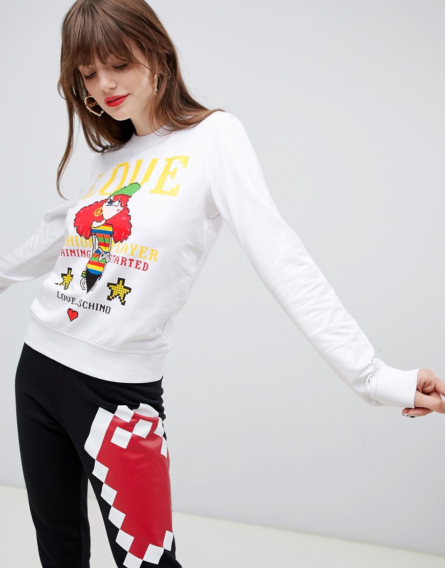 Love Moschino Fashion Girl sweatshirt