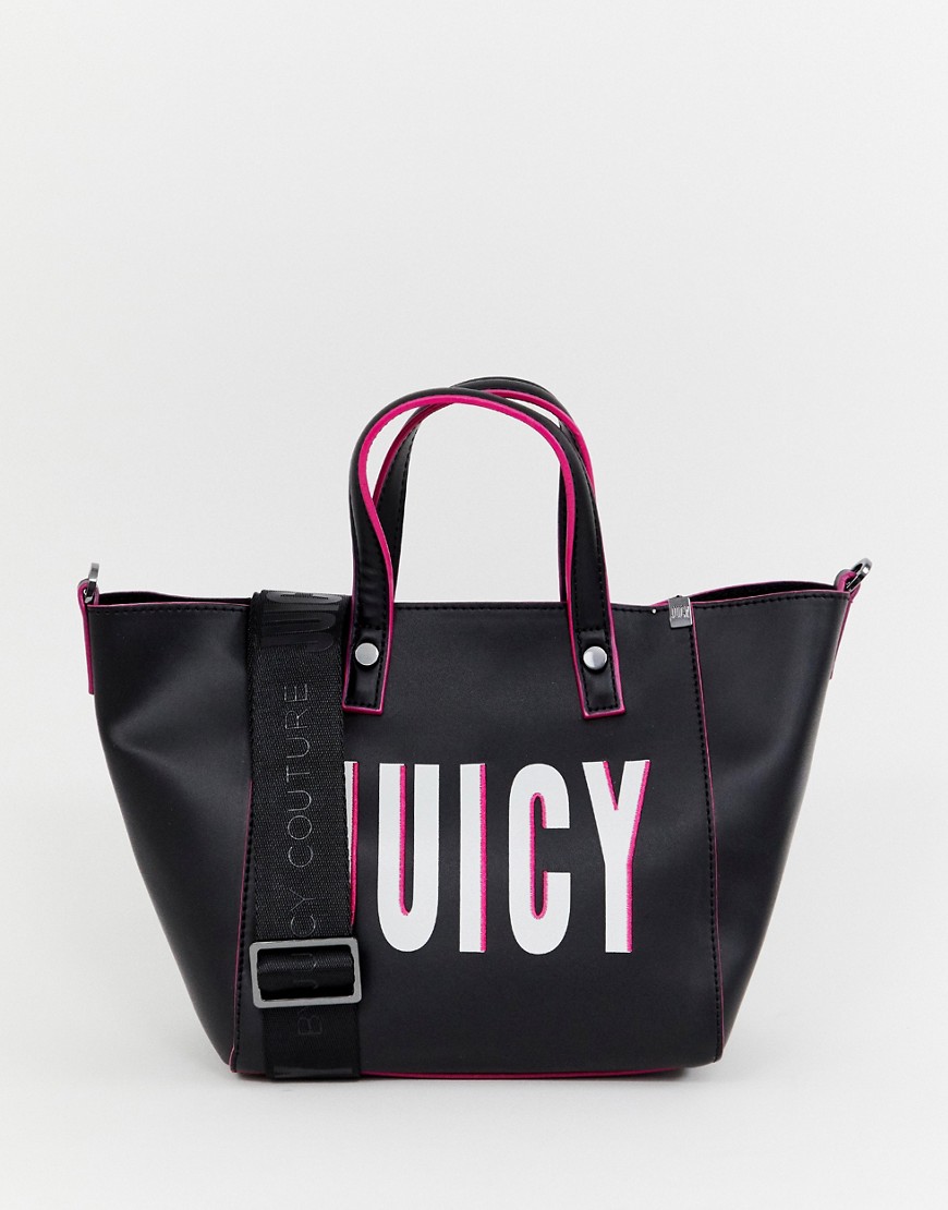 Juicy Couture soft logo tote bag