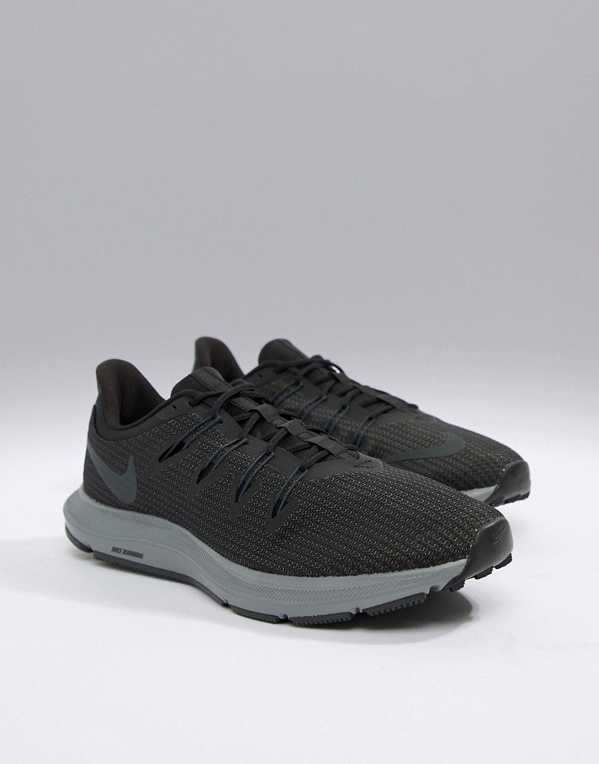 Nike Running Quest trainers in black aa7403-002
