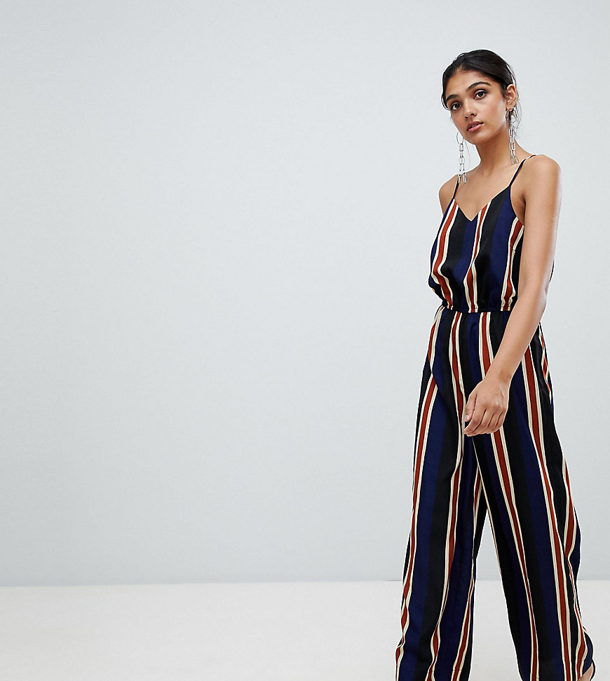 Y.A.S Tall Stripe Cami Jumpsuit