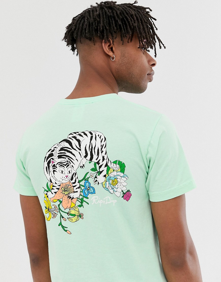 RIPNDIP Blooming Nerm t-shirt in green