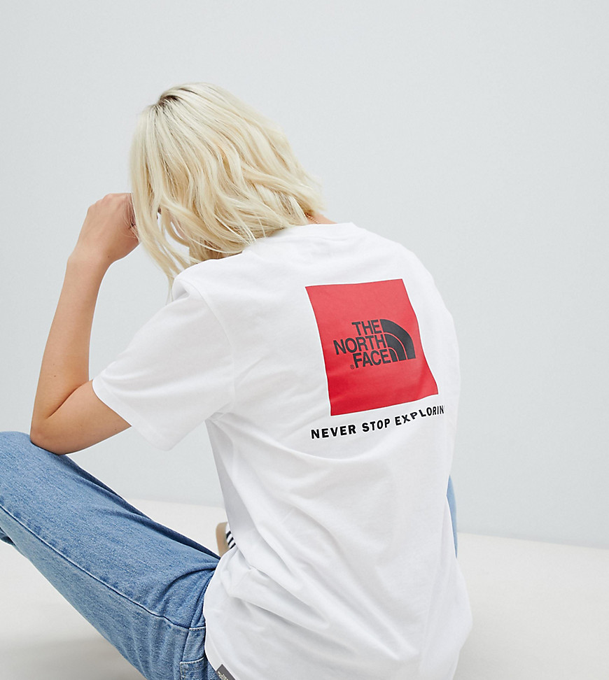 The North Face Red Box T-Shirt in White