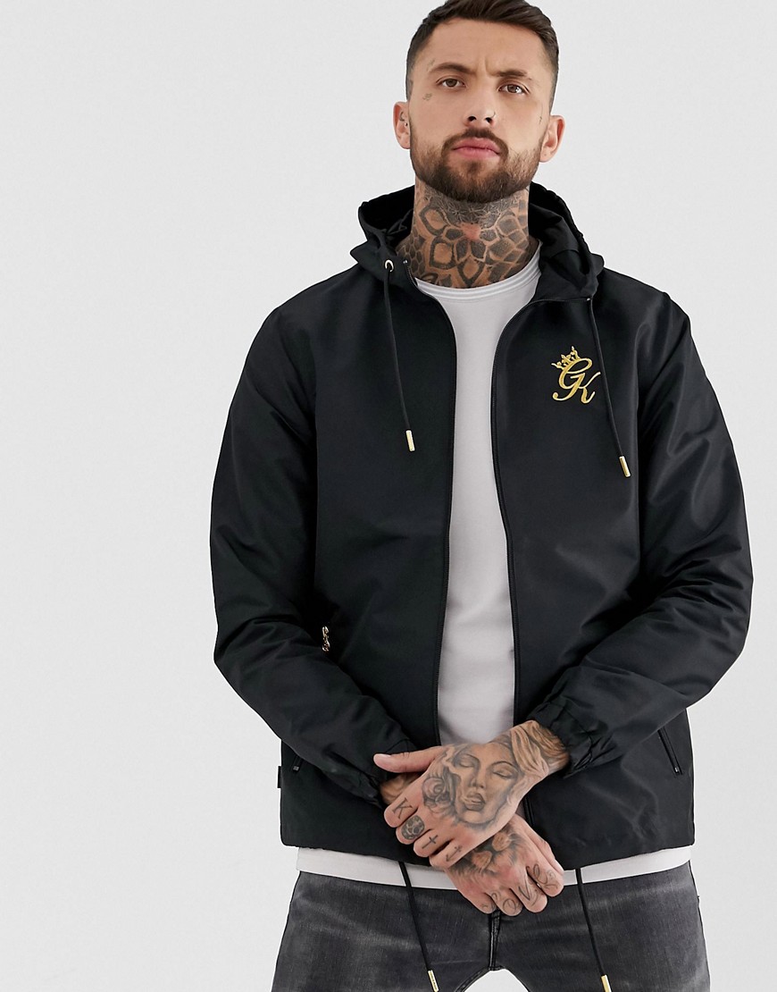Gym King windbreaker with gold embroidery