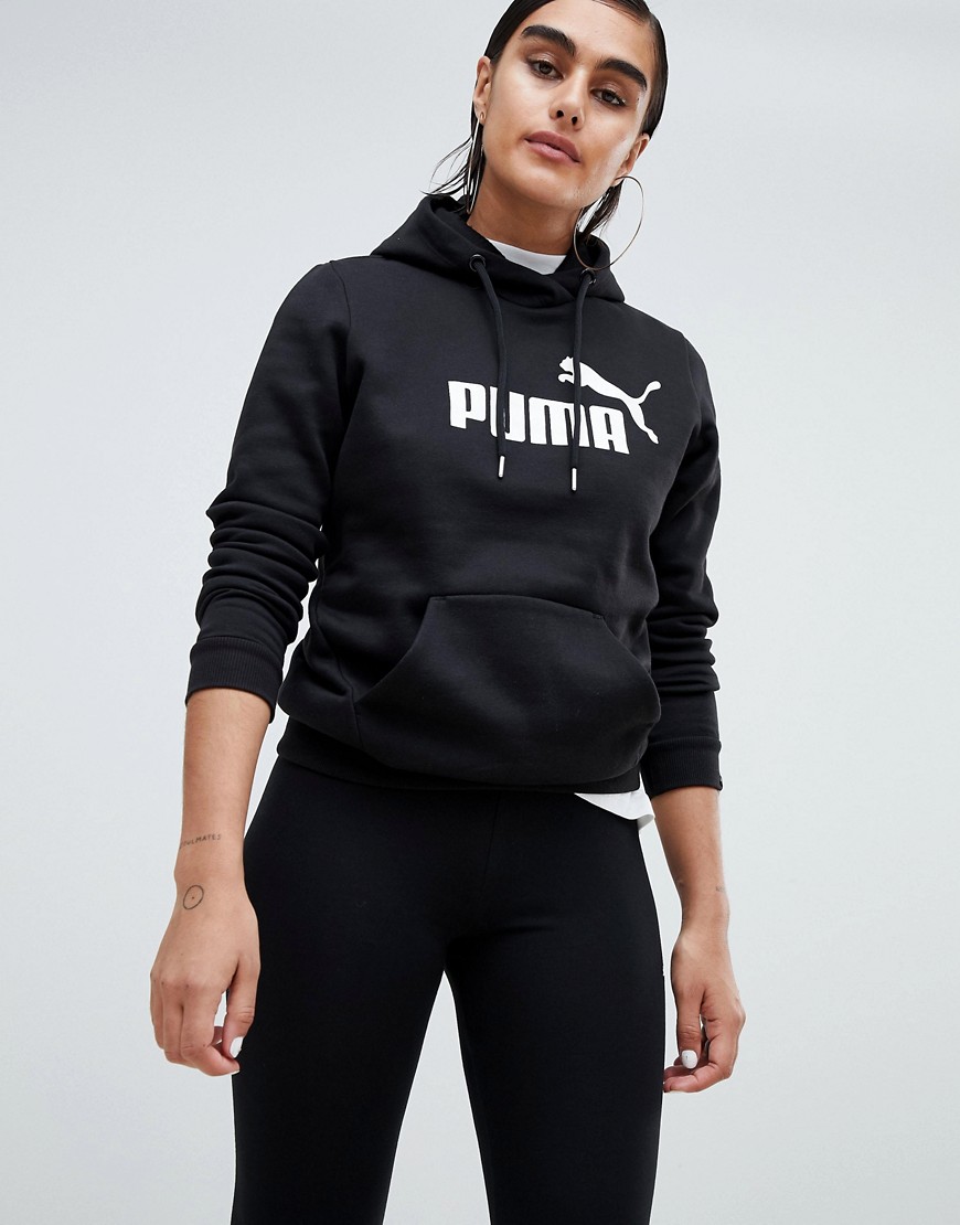 Черный худи Puma Essentials - Черный 