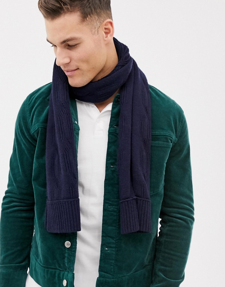 Ted Baker Foscarf scarf in cable knit
