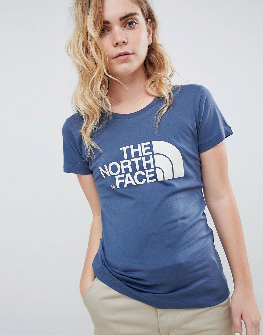 The North Face Women's Easy T-Shirt in Blue - Blue wing teal