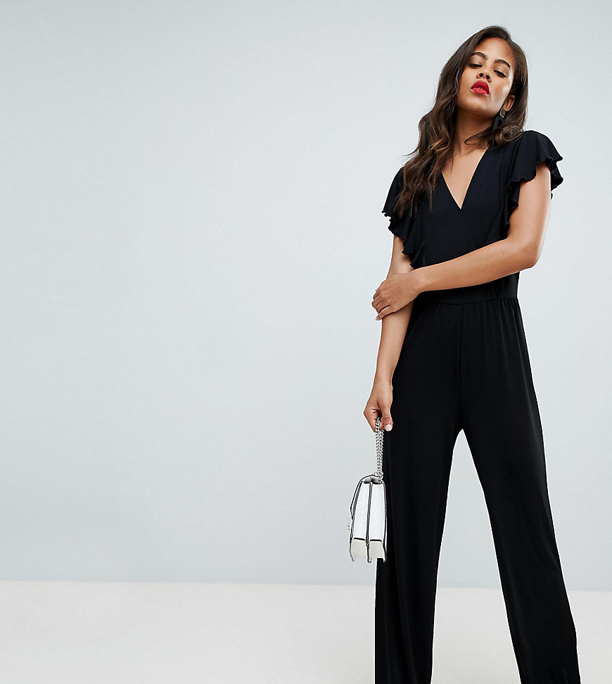 Y.A.S Tall Samba Wrap Front Jumpsuit