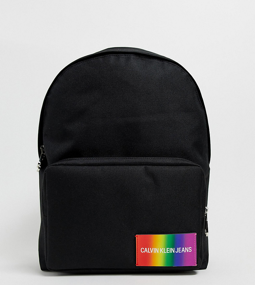 Calvin Klein Jeans rainbow logo backpack