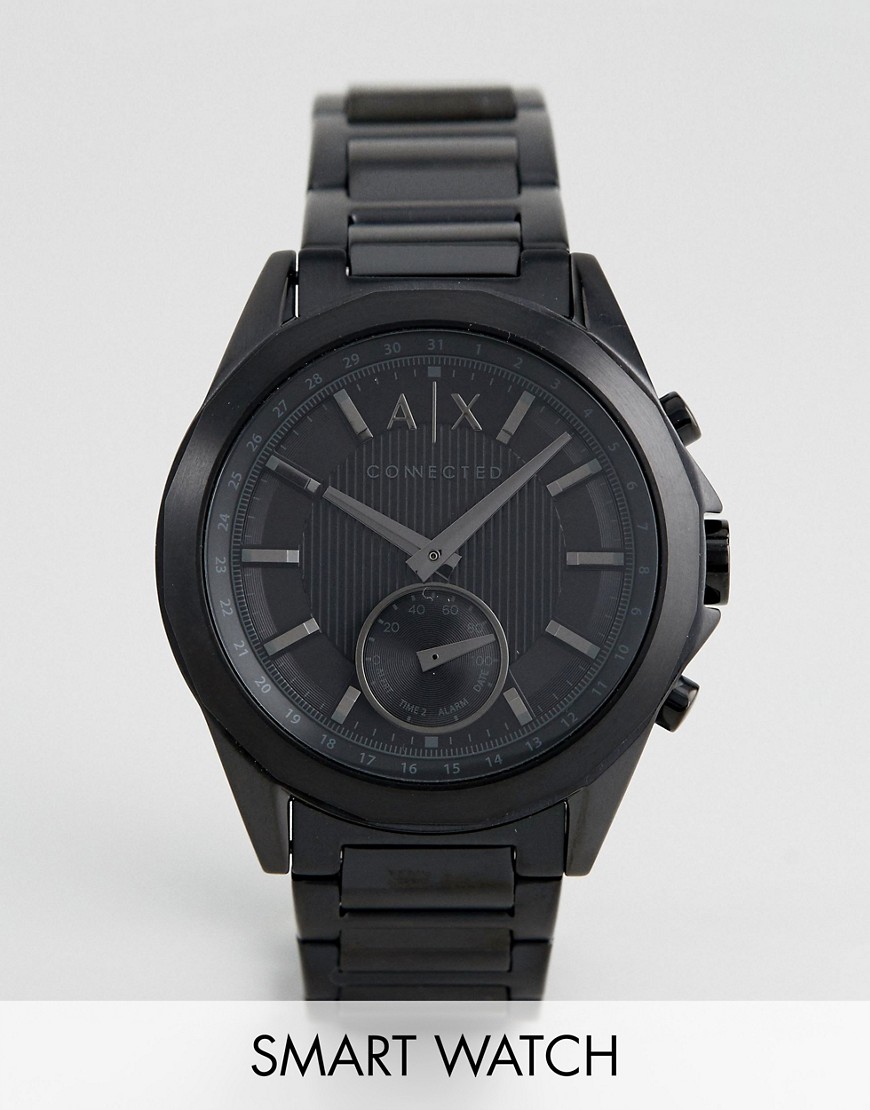 Armani Exchange Connected AXT1007 bracelet hybrid smart watch in black