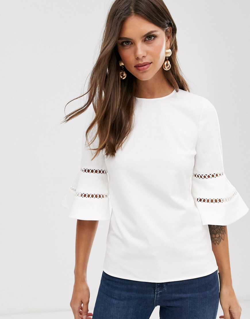 Ted Baker Holilla bell sleeve top