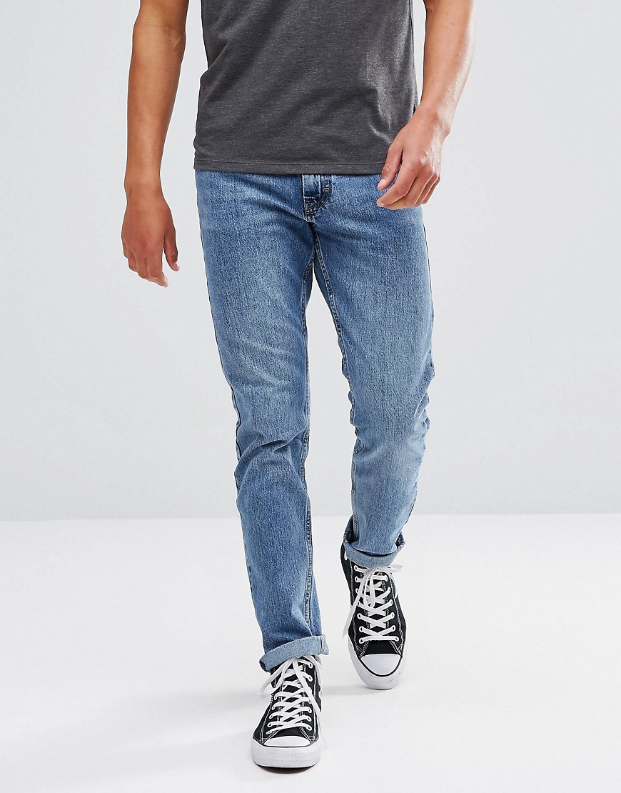 Just Junkies Straight Fit Jeans in Light Blue Wash