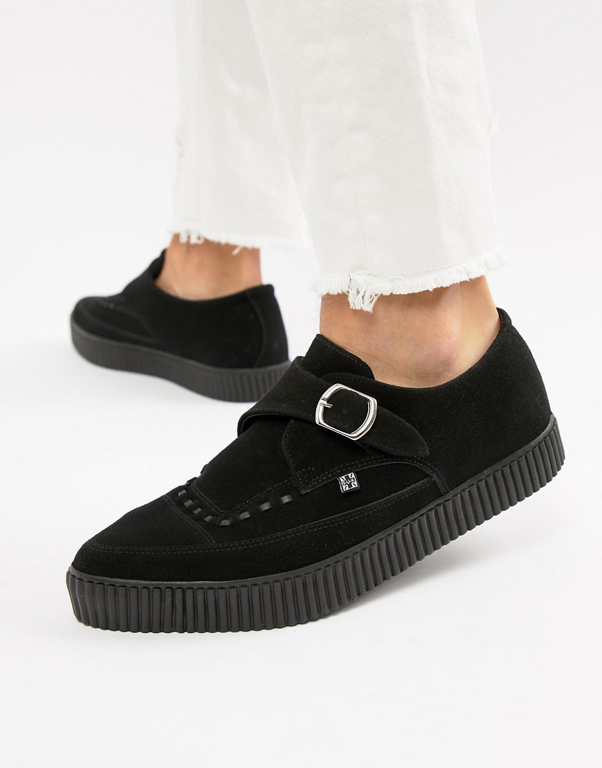 T.U.K vegan pointed creeper monks with buckle