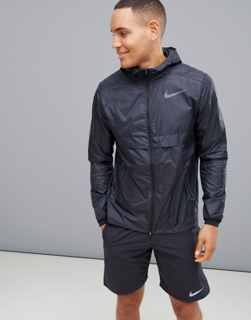 Nike Running Shield Jacket In Black 928489-010 - Black