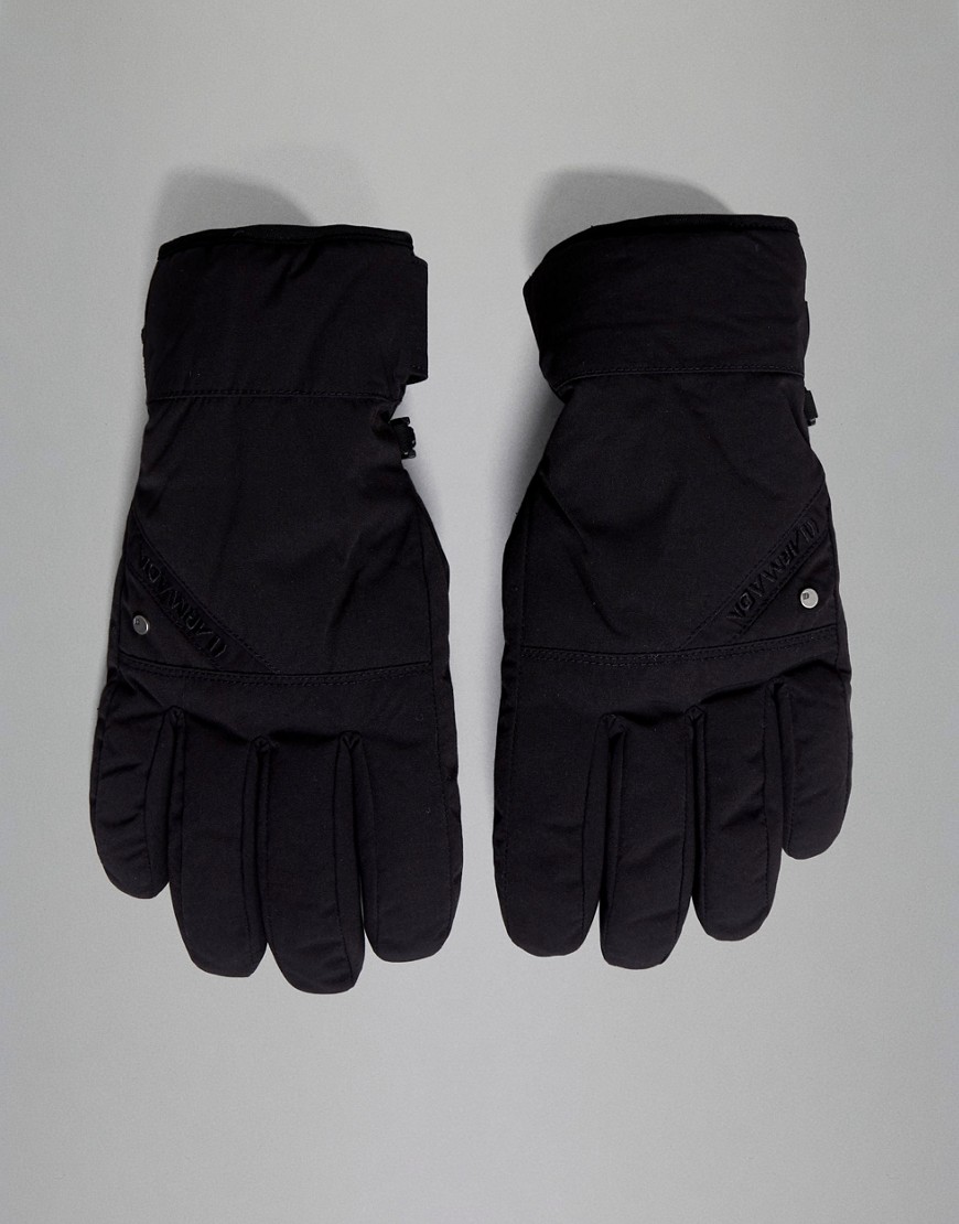 Armada Decker Gore-Tex Ski Gloves in Black - Black
