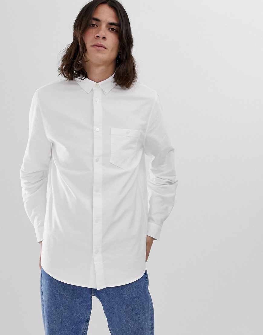 Weekday Bad Times shirt in white