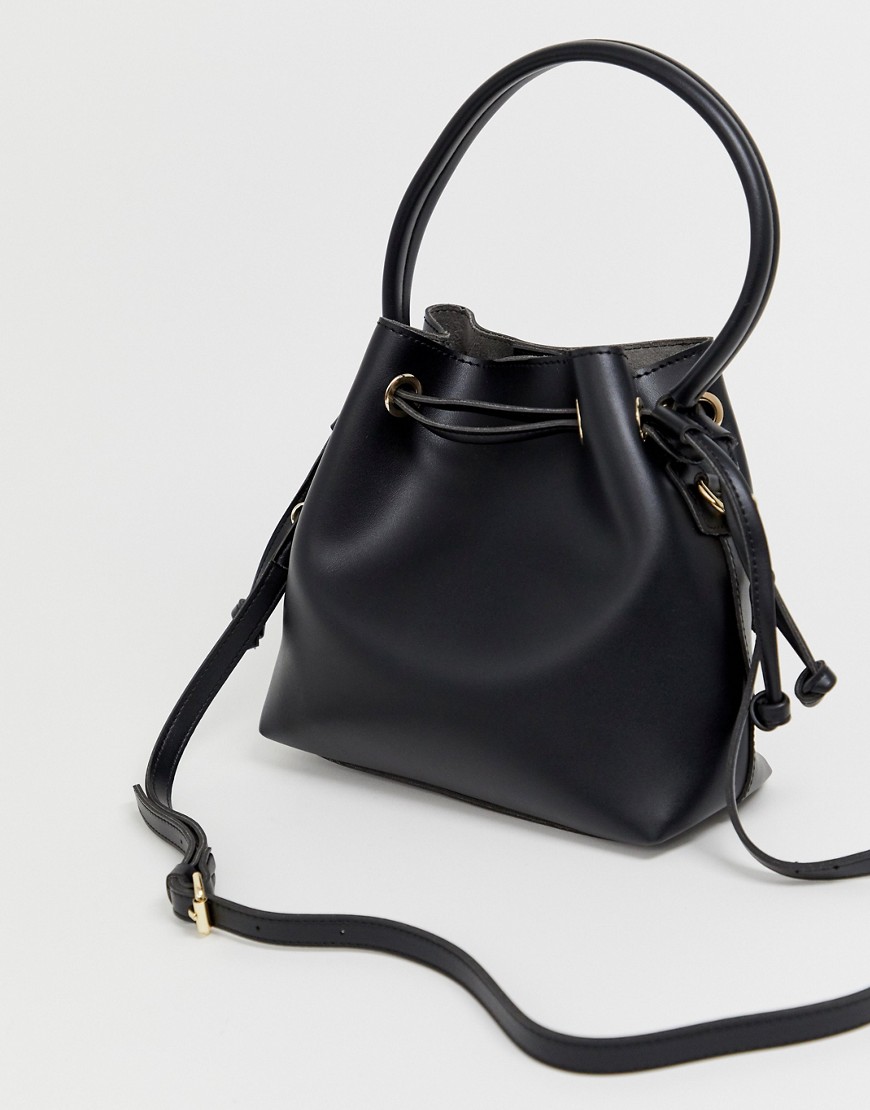 Melie Bianco faux leather mini tote bag