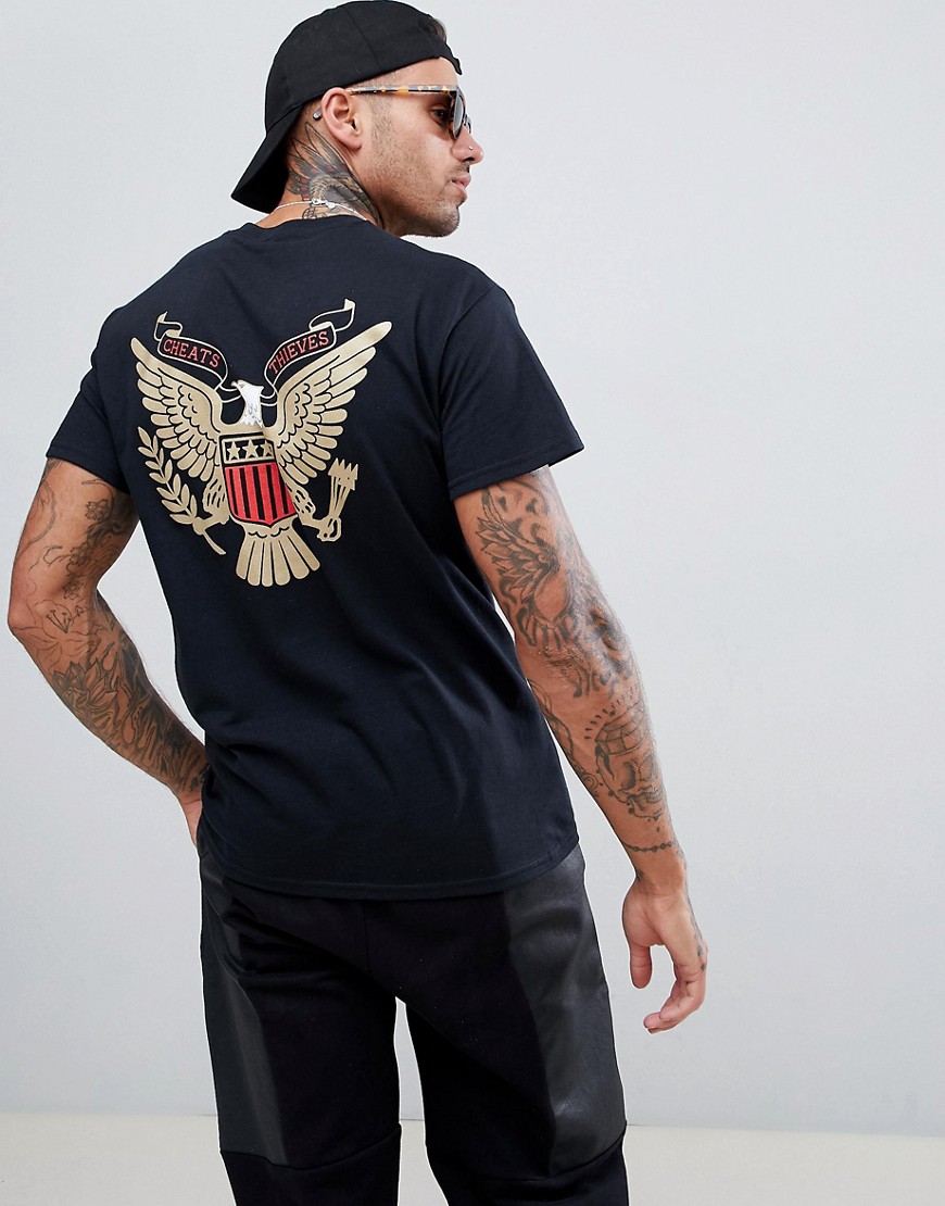 Cheats & Thieves Eagle Back Print T-Shirt