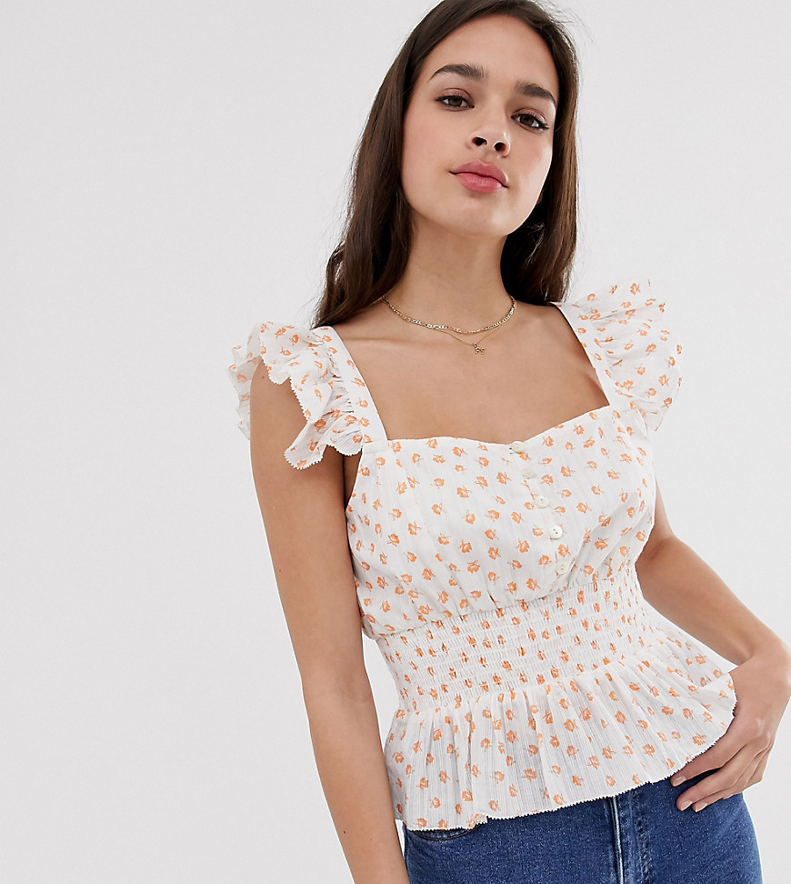 Cleobella exclusive aria blouse with cinched waist