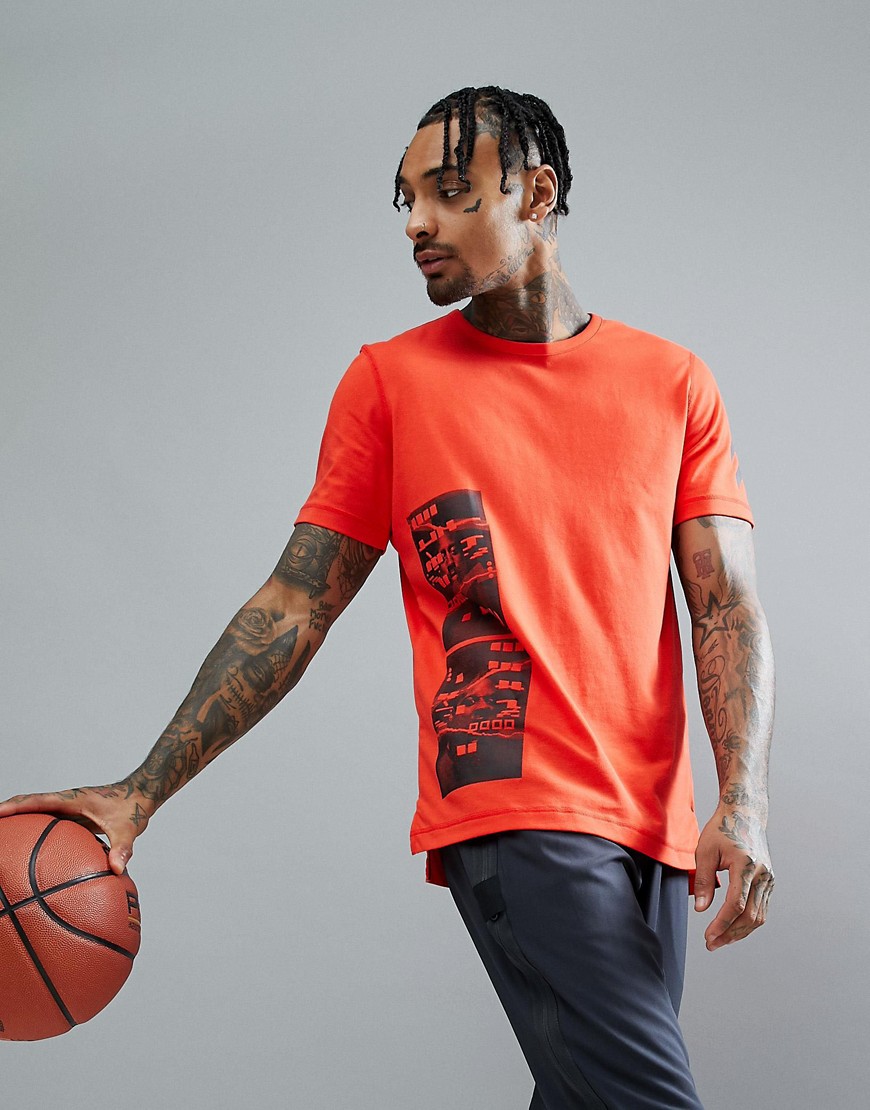 adidas Basketball Harden T-Shirt In Red CE7304 - Red