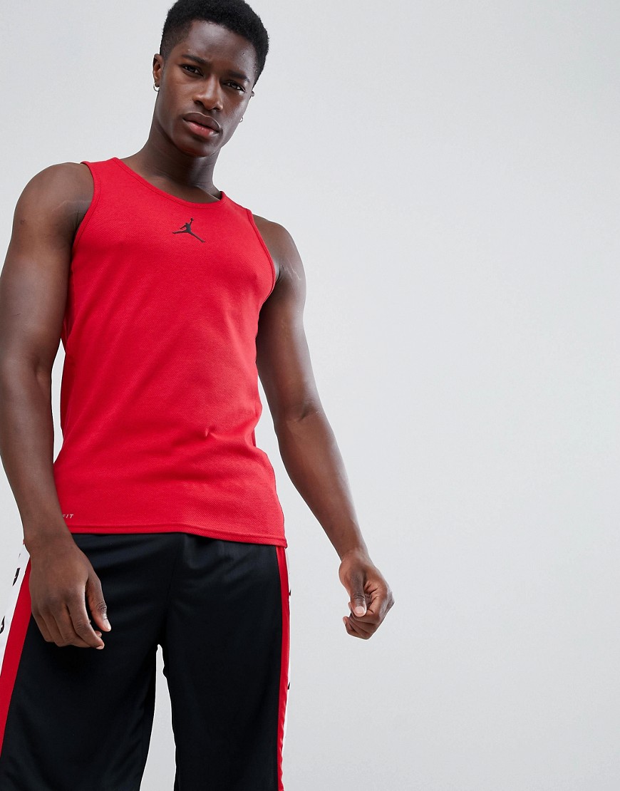 Nike Jordan Logo Vest In Red 861494-687