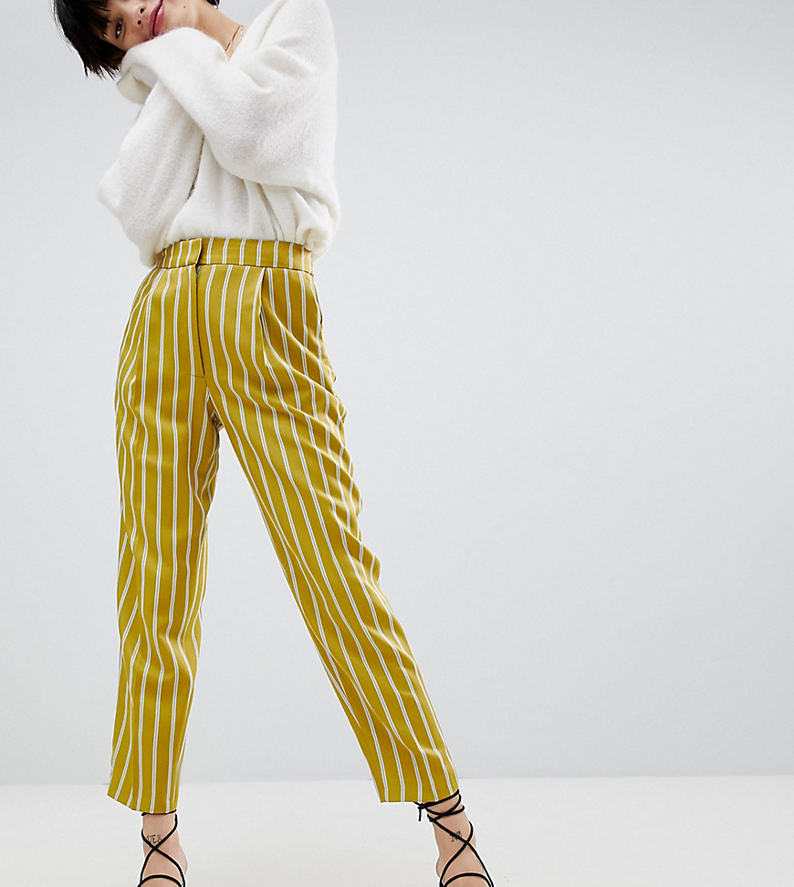 Warehouse Stripe Tapered Trousers