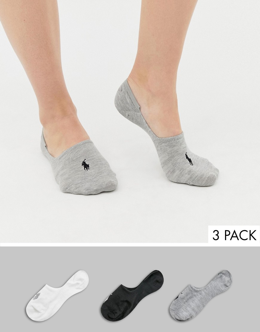 Polo Ralph Lauren 3 pack cushion sole trainer socks