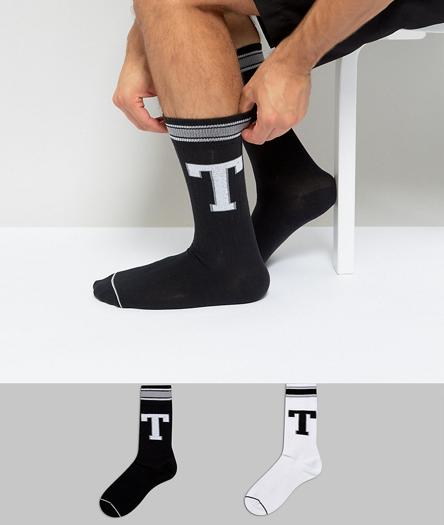 Tommy Hilfiger Crew Sock In 2 Pack - White
