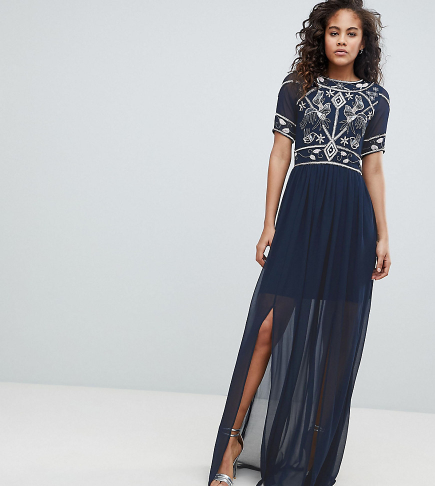 Frock And Frill Tall Embellished Top Maxi Dress