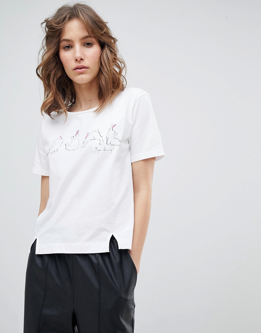 PS by Paul Smith Yoga Bunny T-Shirt - White